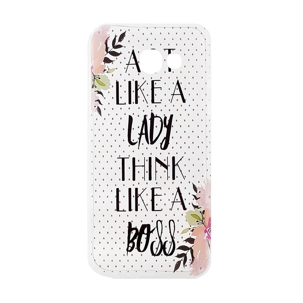 Husa Samsung Galaxy A5 2017 Color - Mesaj Act Like a Lady