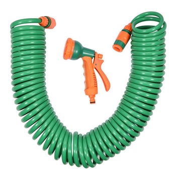 Furtun spiralat pentru gradina Flo 89351, lungime 15 m Furtun spiralat pentru gradina Flo 89351, lungime 15 m