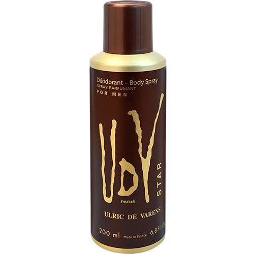 Deodorant antiperspirant Ulric de Varens Star, Barbati, 200 ml