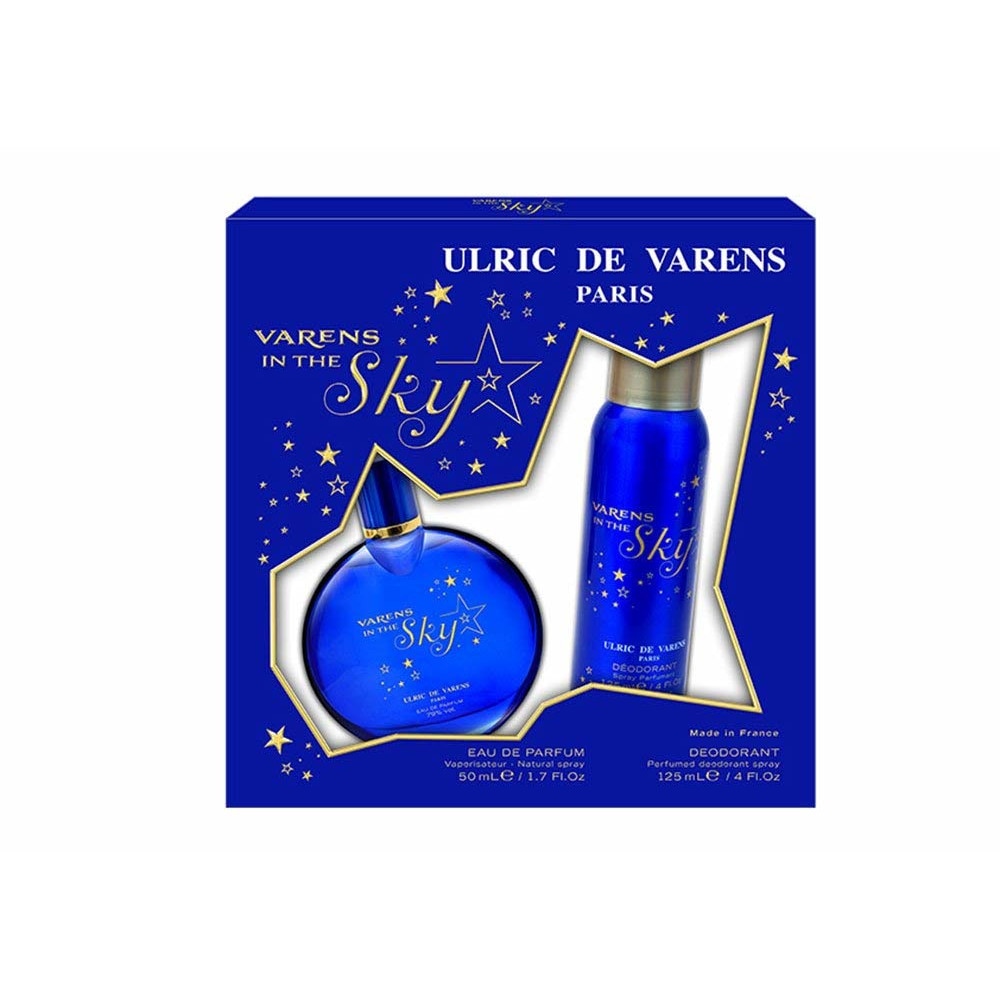 Set Ulric de Varens Varens in the Sky, Femei: Apa de Parfum, 50 ml + Deodorant antiperspirant, 125 ml