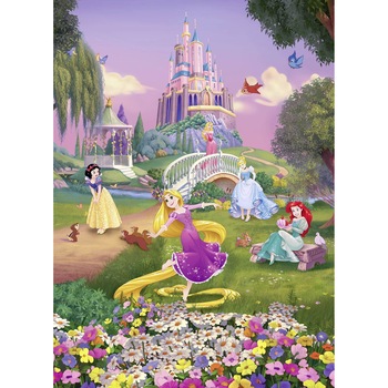 Fototapet copii Disney, Disney Princess Sunset, cod 4-4026 , dimensiuni H - 254 / L - 184 , lavabil, usor de montat si de curatat, adeziv inclus Fototapet copii Disney, Disney Princess Sunset, cod 4-4026 , dimensiuni H - 254 / L - 184 , lavabil, usor de montat si de curatat, adeziv inclus