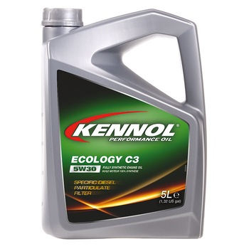 Ulei de Motor, Auto, Kennol Ecology 5w30, C3, Benzina/Diesel, 5L Ulei de Motor, Auto, Kennol Ecology 5w30, C3, Benzina/Diesel, 5L