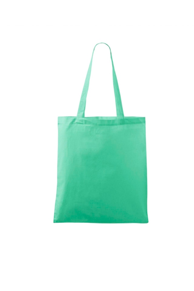 Sacosa cumparaturi, Malfini, verde menta, unisex, bumbac