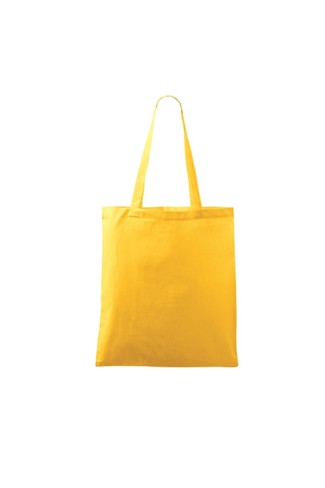 Sacosa cumparaturi, Malfini, galbena, unisex, bumbac