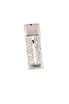 Pandantiv din argint 925, Eurosilver, cu zirconiu, alb Pandantiv din argint 925, Eurosilver, cu zirconiu, alb