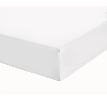 Cearceaf cu elastic , Decona, jersey, 120x200 cm,alb Cearceaf cu elastic , Decona, jersey, 120x200 cm,alb