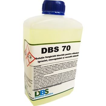 Solutie profesionala pentru eliminarea igrasiei, mucegaiului si verzelii zidurilor DBS 70 1L Solutie profesionala pentru eliminarea igrasiei, mucegaiului si verzelii zidurilor DBS 70 1L
