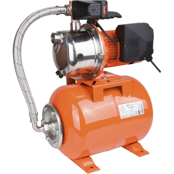 Hidrofor Jet Evotools, 900W, rezervor 20L, debit max 50l/min, adancime max 8 m, h max 48 m