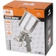 Pistol de vopsit cu aer comprimat Evotools, 3 duze, 600ml, max 3.5 bar, racord aer 1/4"