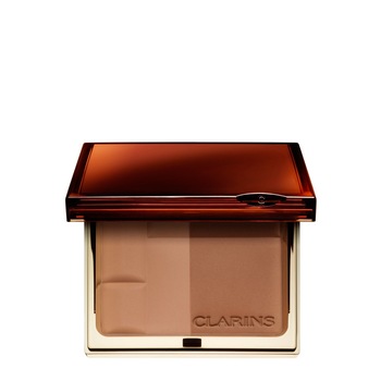 Pudra Compacta Bronzanta SPF 15 Clarins Bronzing Duo 03 Dark, 10 g Pudra Compacta Bronzanta SPF 15 Clarins Bronzing Duo 03 Dark, 10 g