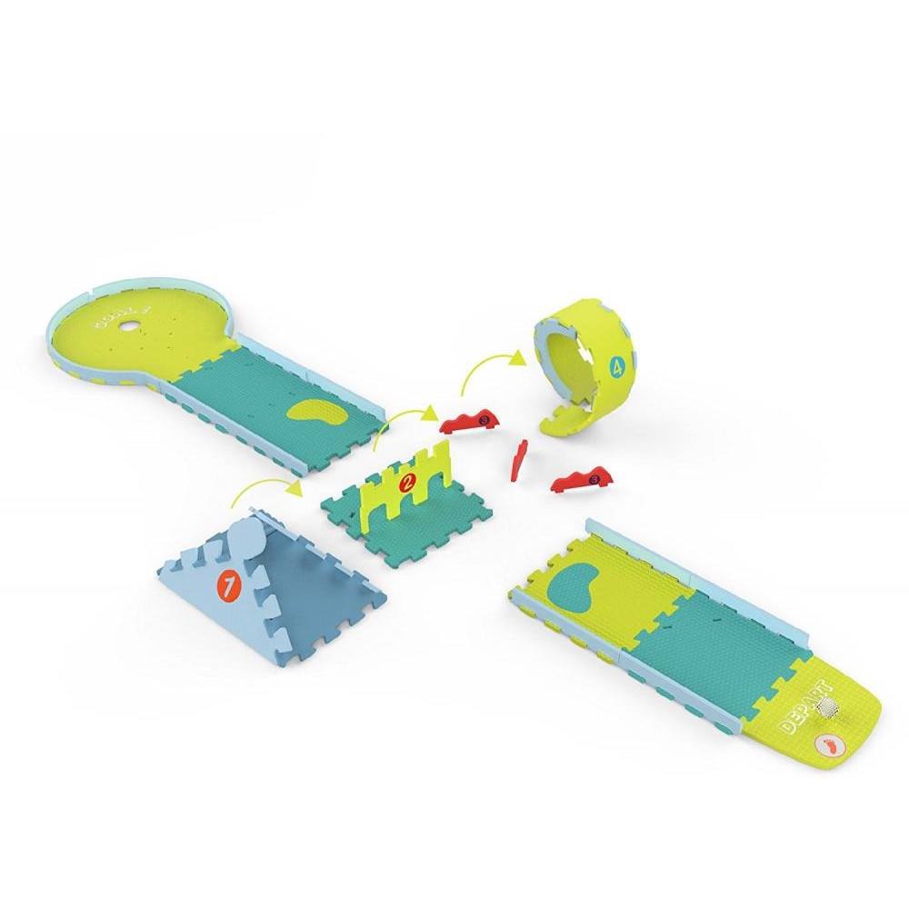 Covoras Puzzle din spuma Mini Golf 44 piese, Knorrtoys