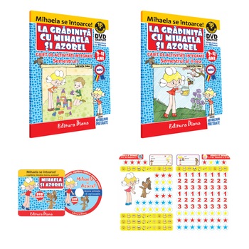 Set Activitati Integrate Mihaela si Azorel Sem I + Sem II, 3 - 4 ani Set Activitati Integrate Mihaela si Azorel Sem I + Sem II, 3 - 4 ani