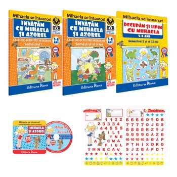 Set Activitati Integrate Mihaela si Azorel Sem I + Sem II, 5 - 6 ani Set Activitati Integrate Mihaela si Azorel Sem I + Sem II, 5 - 6 ani