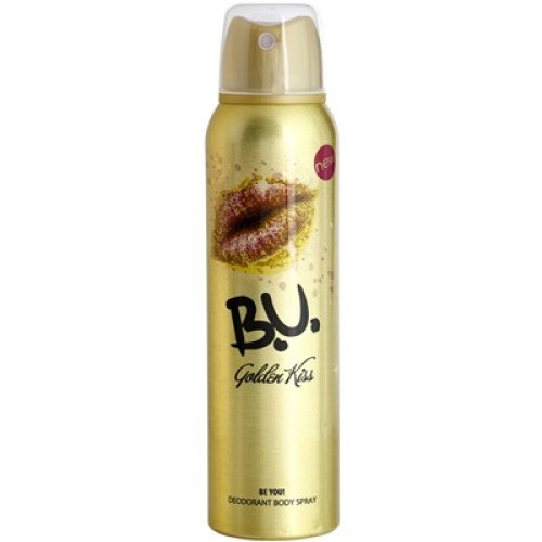 Deo Spray B.U. Golden Kiss, Femei, 150ml