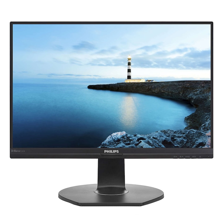 Philips 241B7QUPBEB 23.8" LED IPS monitor, Full HD, Display Port, Fekete