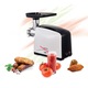 Masina de tocat carne Heinner MG-2100BKWH, 2100 W, accesoriu rosii, Cutit Inox, Negru/Alb