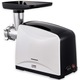 Masina de tocat carne Heinner MG-2100BKWH, 2100 W, accesoriu rosii, Cutit Inox, Negru/Alb
