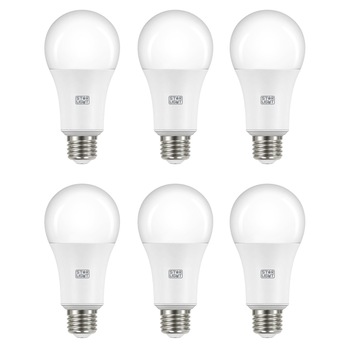 Set 6 becuri LED Star-Light, E27, 12W (75W), 1055 lm, A++, lumina neutra (4500K) Set 6 becuri LED Star-Light, E27, 12W (75W), 1055 lm, A++, lumina neutra (4500K)