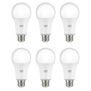 Set 6 becuri LED Star-Light, E27, 15W (100W), 1350 lm, A++, lumina rece (6500K) Set 6 becuri LED Star-Light, E27, 15W (100W), 1350 lm, A++, lumina rece (6500K)