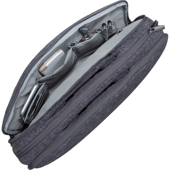 Geanta laptop RivaCase 7930, pentru MacBook Pro / Ultrabook 15.6", Gri