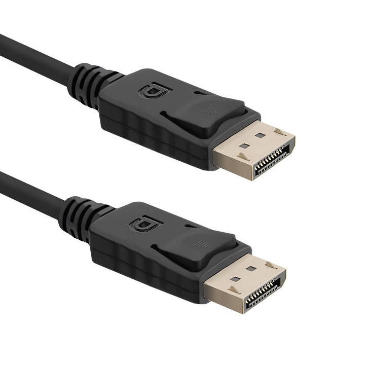 Cablu DISPLAYPORT - DISPLAYPORT, de 3 metri calitate superioara, mufe aurite, tip tata-tata