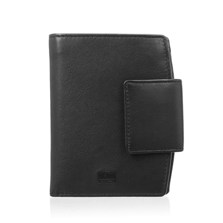 Дамско портмоне Mano M19109 12.5 x 2 x 10, Черен