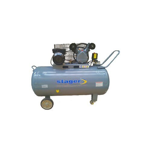 Compresor aer profesional StagerHM-V-0.25/250, Rezervor 250L