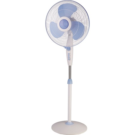 Ventilator cu picior Tesy FS40SRWT021, 45 W, 40 cm, 3 trepte, Timer, Alb/Albastru