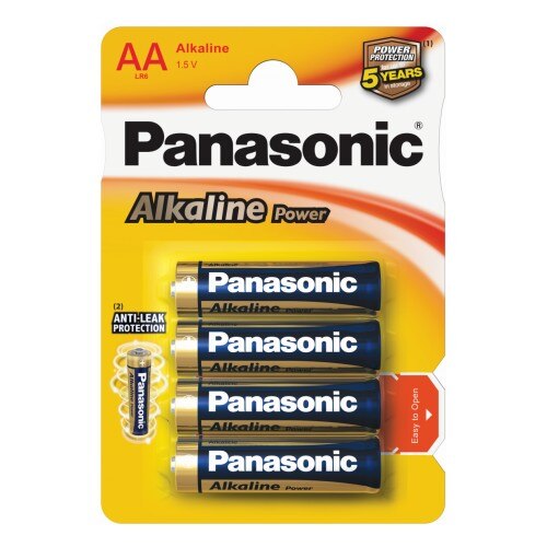 Baterii Panasonic Alkaline Power LR6APB/4BP , blister 4 buc