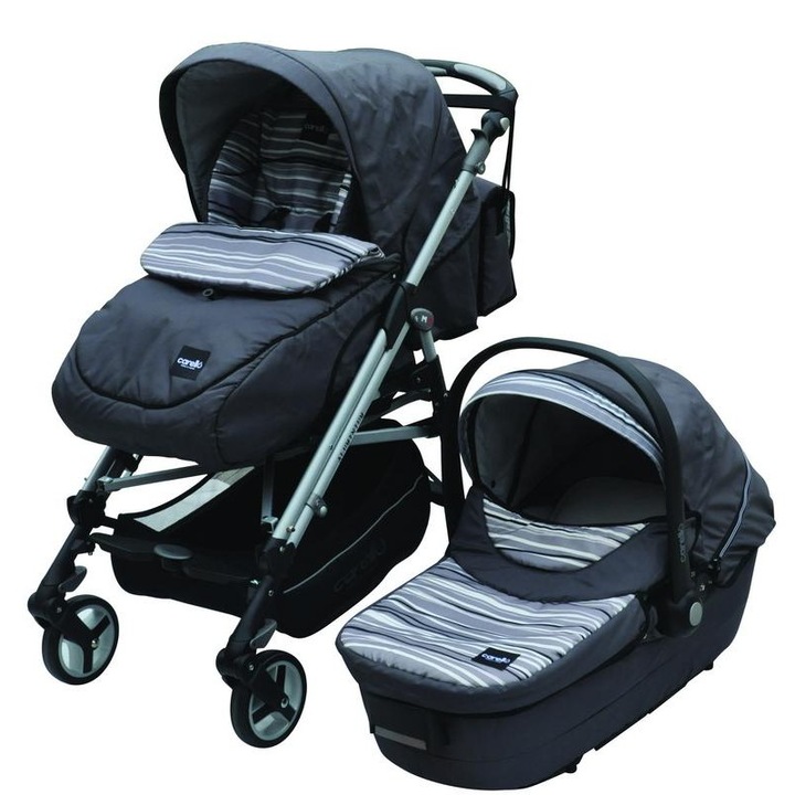 Carucior M10 sistem 3 in 1 Stripes