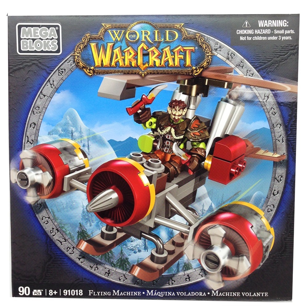 Конструктор Megabloks Warcraft, Flying Machine, 90 части, 910072-4