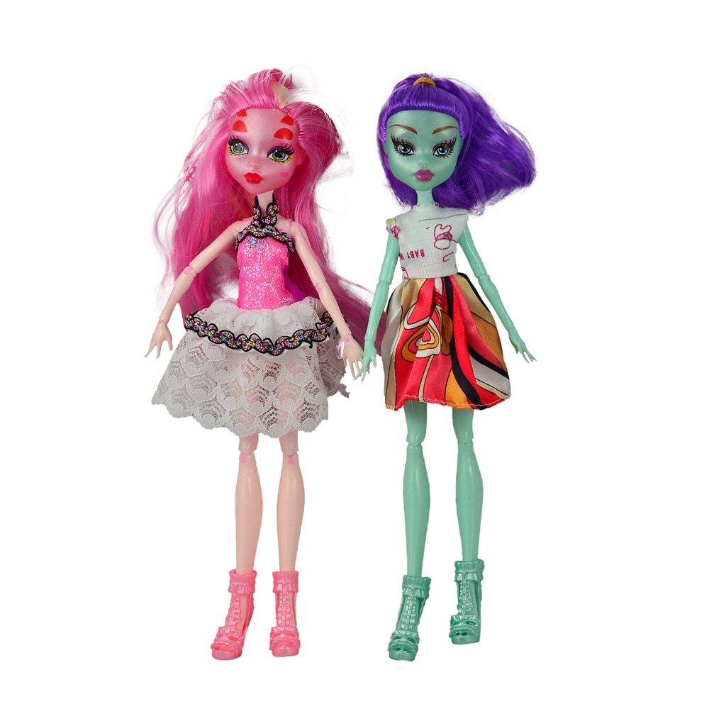 Fuss Wish New arrival Set 2 Papusi Monster High, multicolore - eMAG.ro