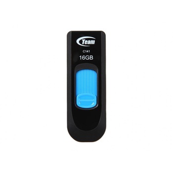 Memorie USB Team Group C141 16GB, USB 2.0, Albastru Memorie USB Team Group C141 16GB, USB 2.0, Albastru