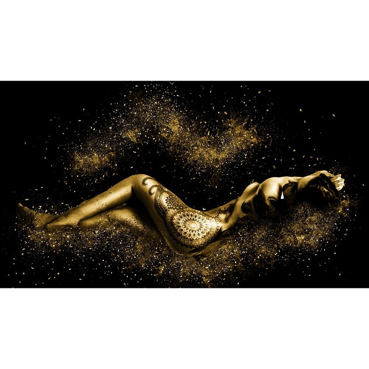 Tablou Canvas, Magic dream 20, 90 x 50 cm, Rama lemn, Multicolor