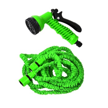 Set furtun extensibil de gradina cu lungimea de pana la 52,5m si pistol de stropit Set furtun extensibil de gradina cu lungimea de pana la 52,5m si pistol de stropit