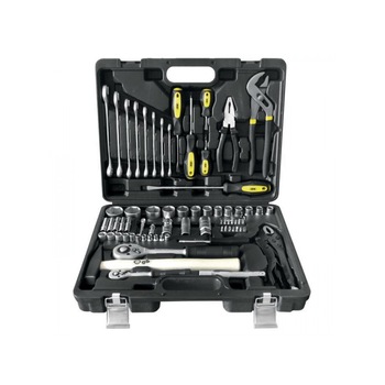 Trusa de scule 72 de piese, in cutie de plastic pentru transport si depozitare Trusa de scule 72 de piese, in cutie de plastic pentru transport si depozitare