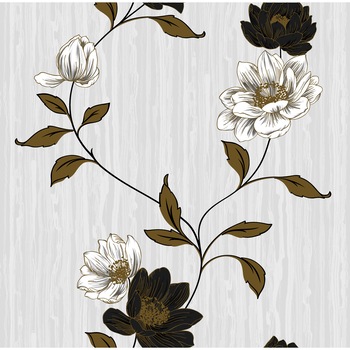 Tapet DEGRETS 1380 hartie Estel alb - negru sizes 0.53m x 10.05m = 5.3 mp Tapet DEGRETS 1380 hartie Estel alb - negru sizes 0.53m x 10.05m = 5.3 mp