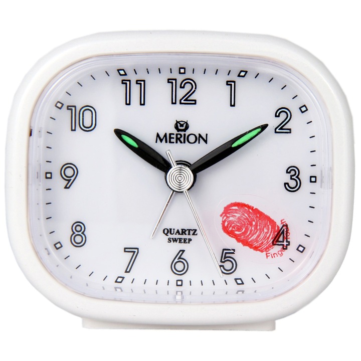 Ceas decorativ, Merion, Alb