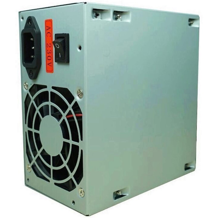 Sursa Inter-Tech SL-500C 500W PSU, single rail (30A), ventilator 80mm, Passive PFC, Bulk