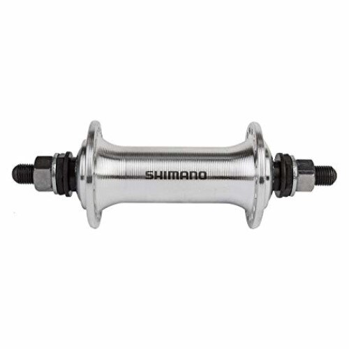Butuc fata piulita Shimano HB-TX800 32H argintie
