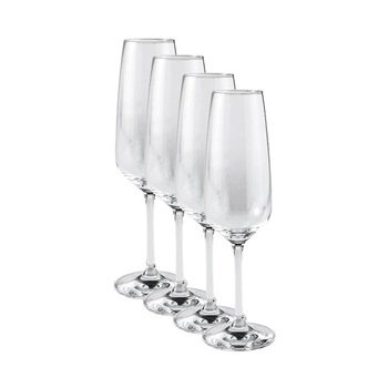 Set 4 pahare pentru sampanie, Vivo, 283 ml, Transparent Set 4 pahare pentru sampanie, Vivo, 283 ml, Transparent