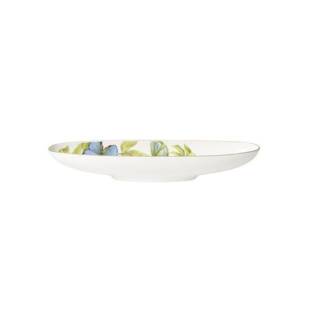 Bol oval din portelan, Amazonia, 29 x 7 cm, Multicolor