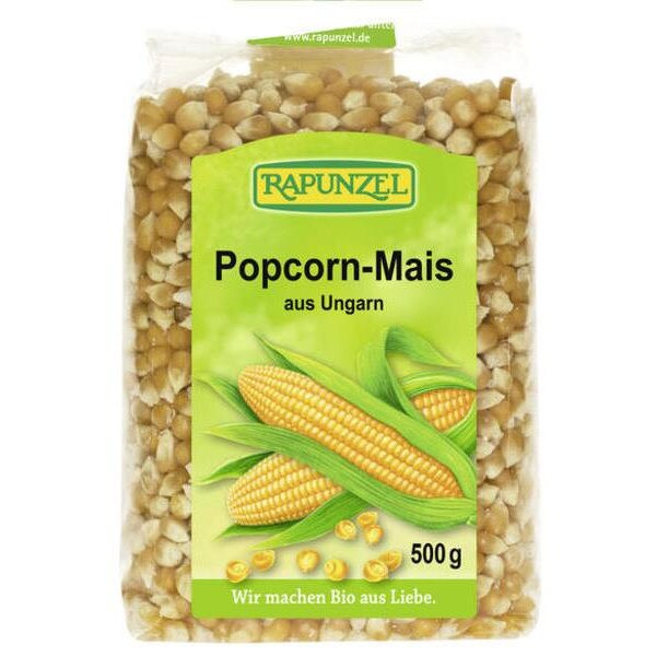 Porumb pentru PopCorn Bio Rapunzel 500gr