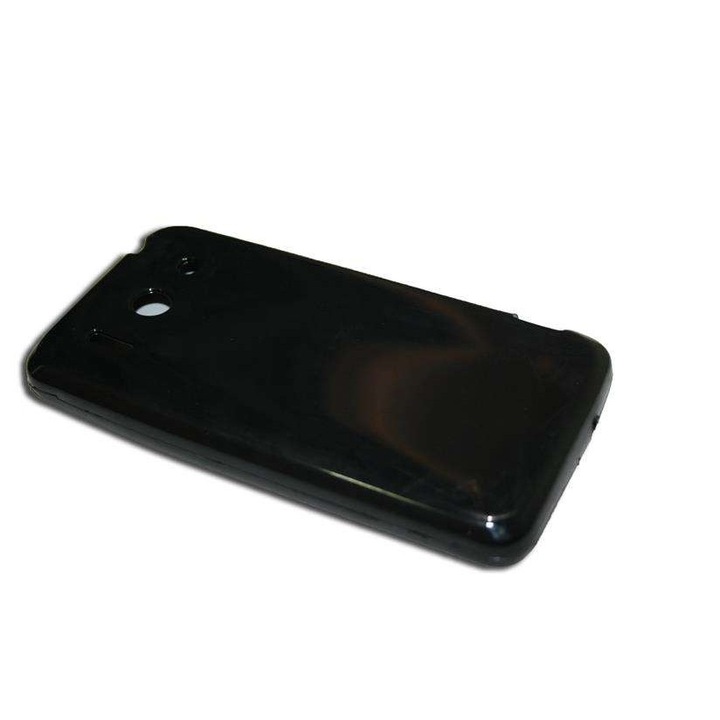 Черен силиконов кейс Huawei Ascend G510/U8951