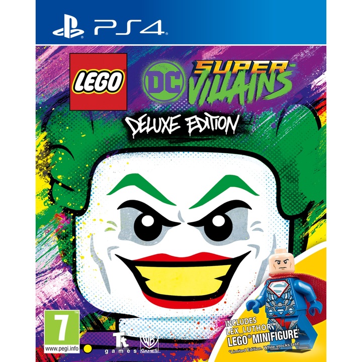 Lego DC Supervillains Deluxe Edition játék PlayStation 4-re