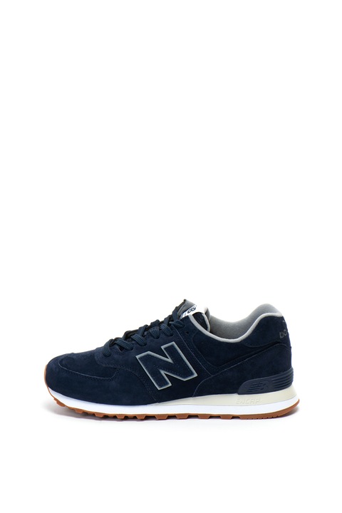 New Balance, Pantofi sport de piele intoarsa si material textil 574