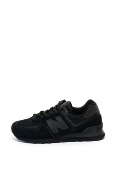 New Balance, Pantofi sport, piele intoarsa si material textil 574 New Balance, Pantofi sport, piele intoarsa si material textil 574