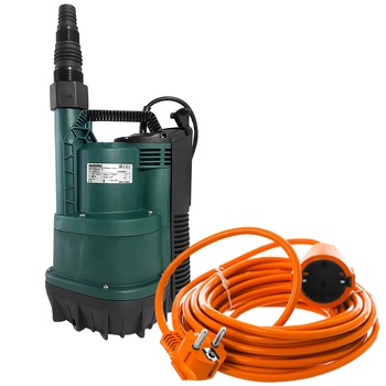 Pompa submersibila apa curata Metabo TP 12000 SI, putere 600 W, debit maxim 11700 l/h, inaltime maxima refulare 9 m + Cadou prelungitor 10 m Pompa submersibila apa curata Metabo TP 12000 SI, putere 600 W, debit maxim 11700 l/h, inaltime maxima refulare 9 m + Cadou prelungitor 10 m