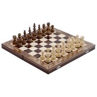 joc sah si table din lemn lucrat manual 44x44 cm maro cu alb imagen 45_1_
0