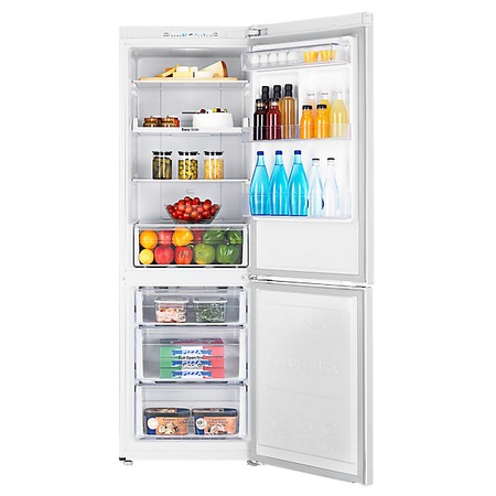 Combina frigorifica Samsung RB31HSR2DWW, 306 l, Clasa A+, No Frost, Compresor Digital Inverter, H 185 cm, Alb